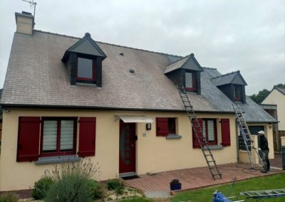 Rénovation de toiture sur Landivisiau